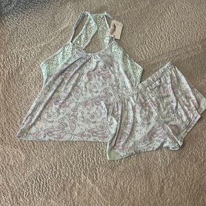 NWT! Silky Cami/shorts Jessica Simpson PJ set